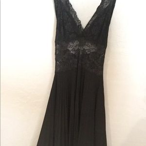 Black halter dress size medium
